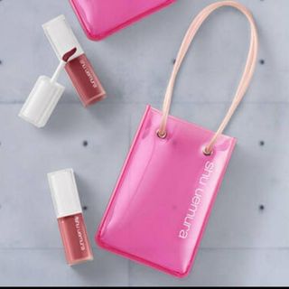 shu uemura - シュウウエムラ リップバッグ ノベルティ