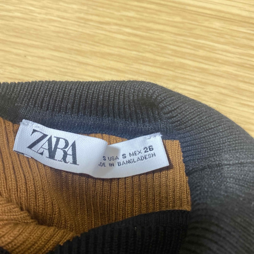 ZARA(ザラ)の❤︎ZARA❤︎ボーダー❤︎リブニットトップス❤︎ レディースのトップス(ニット/セーター)の商品写真