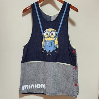 ミニオン(ミニオン)のデニム切り替えエプロン『ミニオンズ』minions(その他)