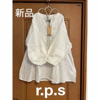 rps - タグ付き新品！r.p.s Aラインふんわり可愛い七分袖ブラウストップス❤️