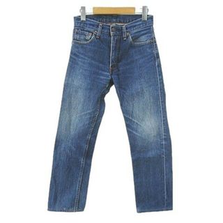 リーバイス(Levi's)のリーバイス デニムパンツ ジーンズ ジップフライ 28 紺 ネイビー 日本製 綿(デニム/ジーンズ)