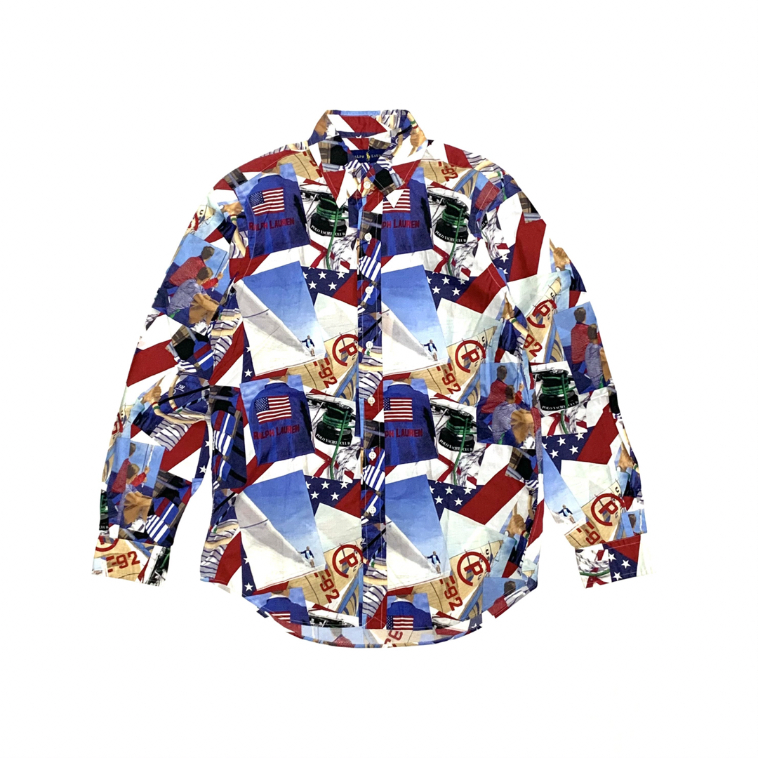 POLO RALPH LAUREN - ポロ ラルフローレン RL 92 総柄プリント POLO RALPH LAUREN - ポロ ラルフローレン RL 92 総柄プリント