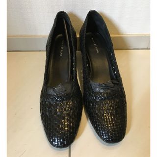 Adam et Rope' - 中古美品　女性パンプス　黒　サイズ39　アダムエロぺ