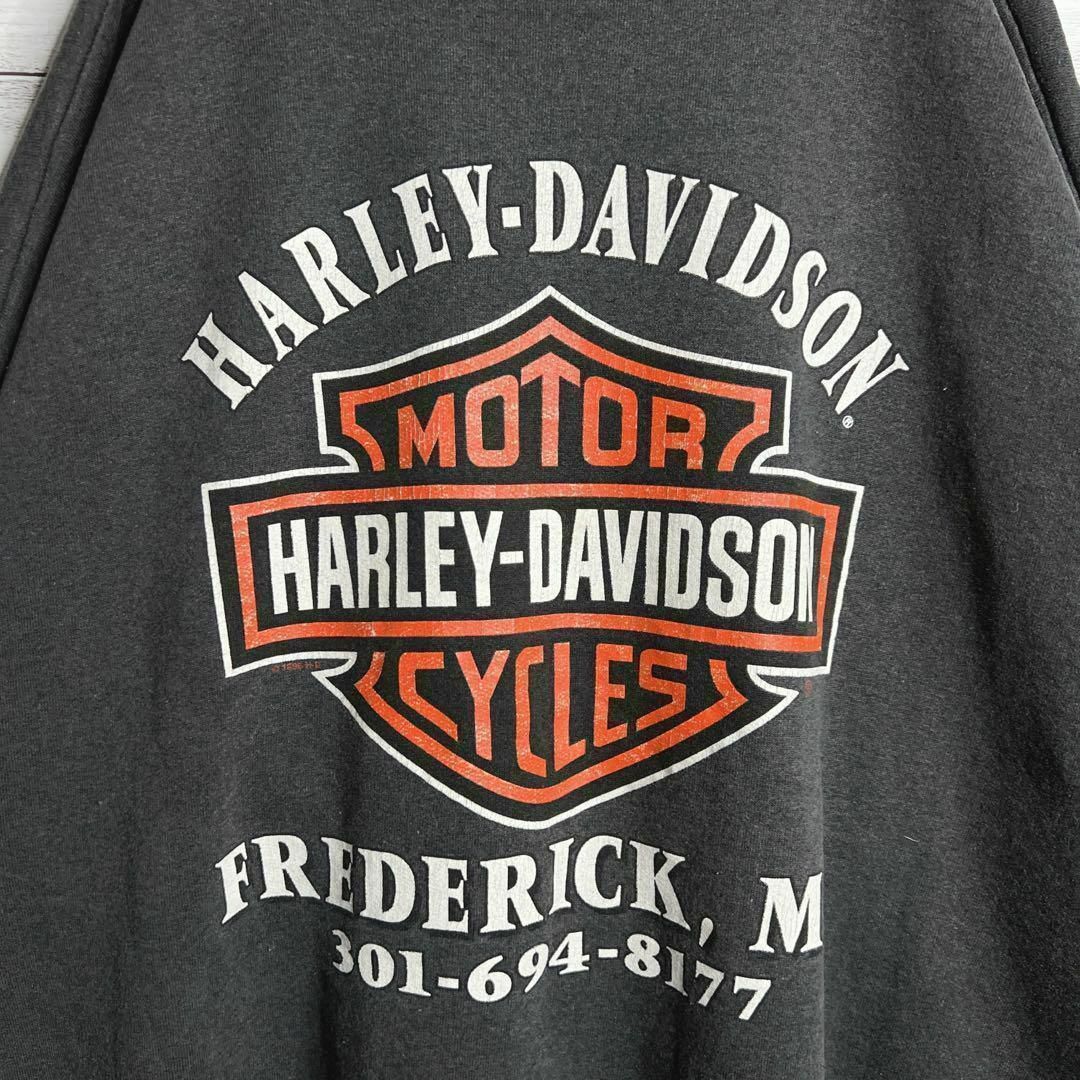 Harley Davidson(ハーレーダビッドソン)の【入手困難!!】ハーレーダビッドソン ✈︎バックプリント ゆるだぼ トレーナー メンズのトップス(スウェット)の商品写真