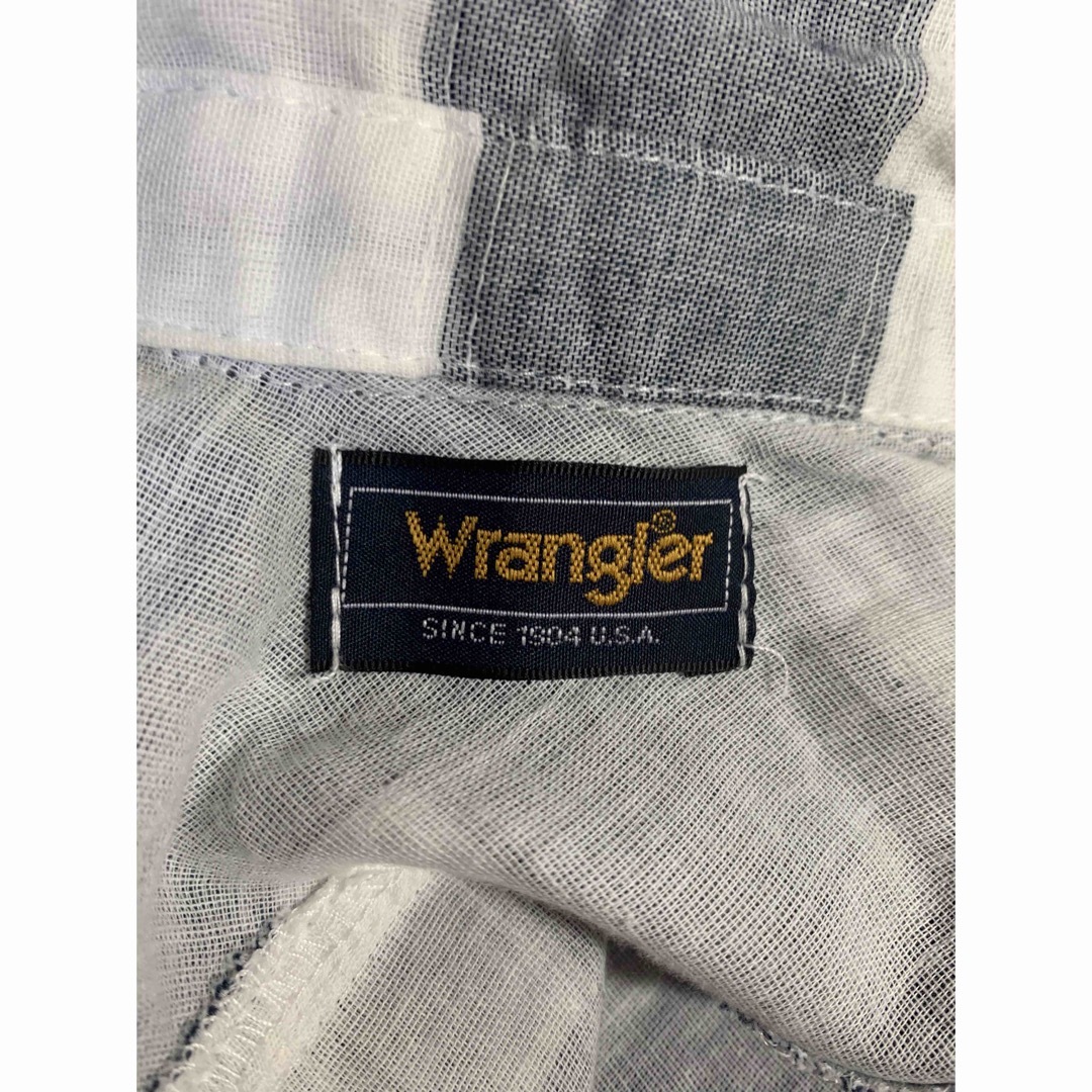 Wrangler(ラングラー)のwrangler ガーゼ チェックシャツ  ブラウス 新品  100サイズ キッズ/ベビー/マタニティのキッズ服男の子用(90cm~)(Tシャツ/カットソー)の商品写真