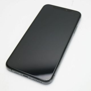 アイフォーン(iPhone)の新品同様 SIMフリー iPhoneXS 64GB スペースグレイ 本体  M111(スマートフォン本体)