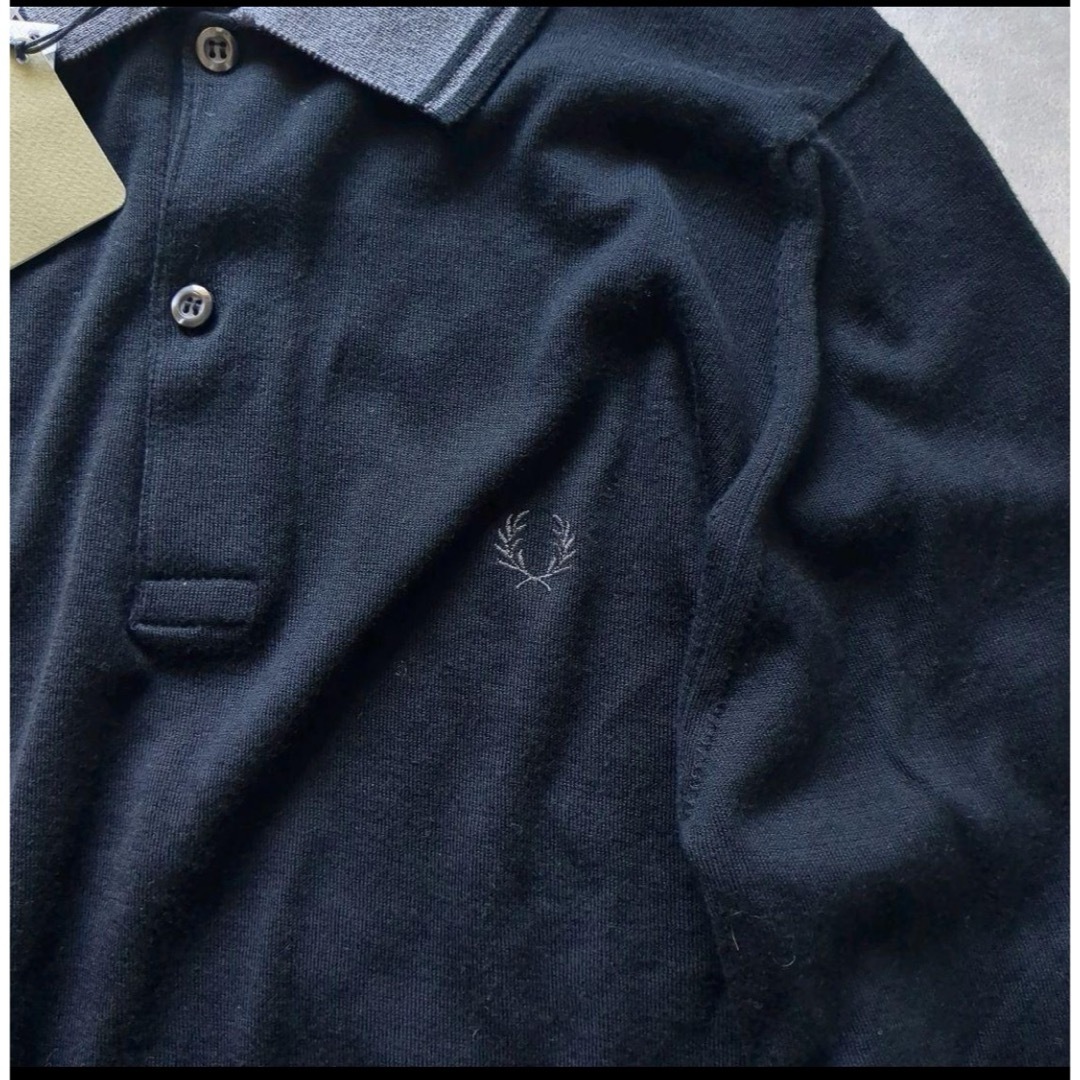 JOHN SMEDLEY - 未使用 ジョンスメドレー×フレッドペリー ニット JOHN SMEDLEY - 未使用 ジョンスメドレー×フレッドペリー ニット