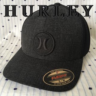 Hurley - ＨＵＲＬＥＹハーレー激レアフレックスフィットアイコンワッペンメッシュキャップ帽子