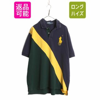 ラルフローレン(Ralph Lauren)のビックポニー ポロ ラルフローレン 鹿の子 半袖 ポロシャツ メンズ XXL / ポロ 半袖シャツ ラガーシャツ タイプ ラグビー 大きいサイズ 2XL(ポロシャツ)