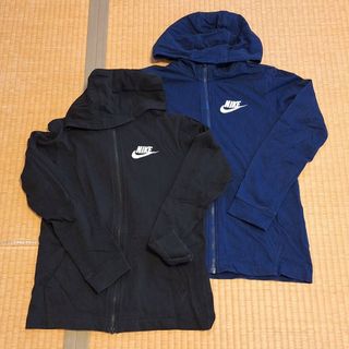 ナイキ(NIKE)のNIKE zipup パーカー 160センチ 2枚セット(ジャケット/上着)