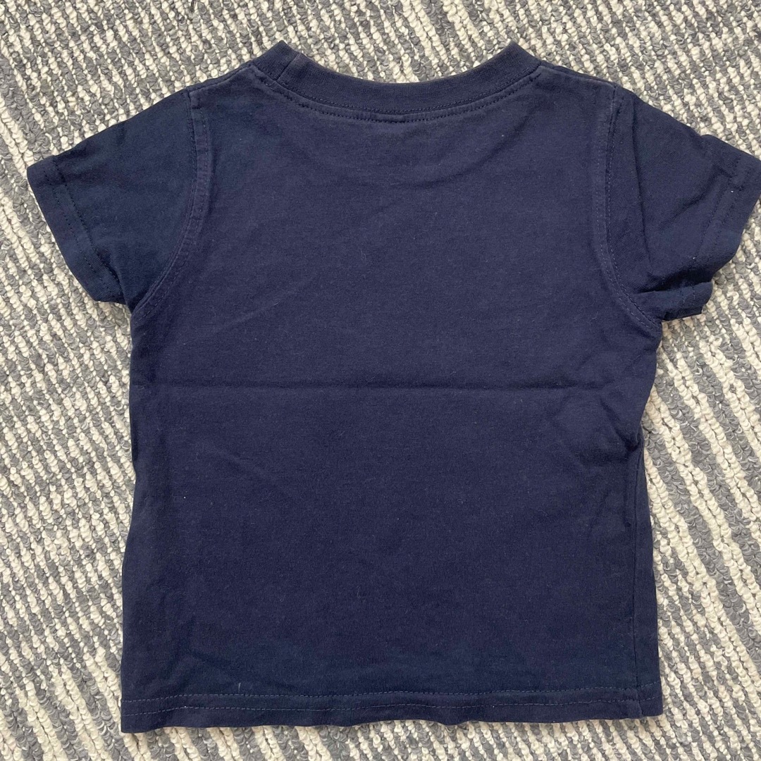 FILA(フィラ)のサイズ80㎝　FILA  半袖Tシャツ　ネイビー キッズ/ベビー/マタニティのベビー服(~85cm)(Ｔシャツ)の商品写真