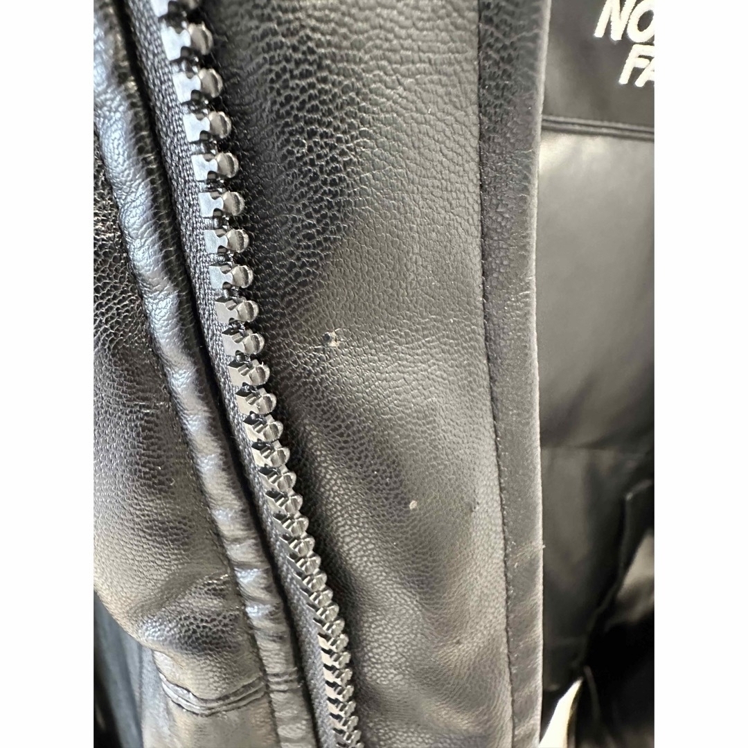 Supreme(シュプリーム)のSupreme / The North Face® Leather Nuptse メンズのジャケット/アウター(ダウンジャケット)の商品写真