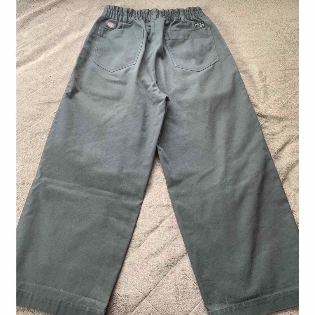 schott(ショット)のSchottxDickies/EASY BAGGY PANTS チャコール L メンズのパンツ(ワークパンツ/カーゴパンツ)の商品写真