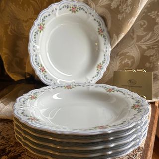 ローゼンタール(Rosenthal)の【新品】【ドイツ製】 HUTSCHENREUTHER スープディッシュ 6枚(食器)