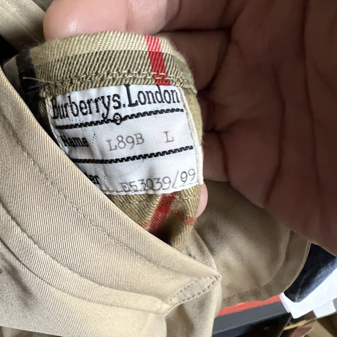 BURBERRY(バーバリー)の激安‼️希少タマムシ‼️イングランド製‼️オールドバーバリー　トレンチ‼️ メンズのジャケット/アウター(トレンチコート)の商品写真