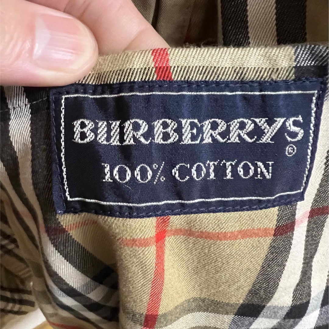 BURBERRY(バーバリー)の激安‼️希少タマムシ‼️イングランド製‼️オールドバーバリー　トレンチ‼️ メンズのジャケット/アウター(トレンチコート)の商品写真