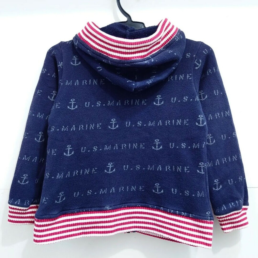 F.O.KIDS(エフオーキッズ)のF.O.KIDS  エフオーキッズ   裏パイルパーカー キッズ/ベビー/マタニティのキッズ服男の子用(90cm~)(ジャケット/上着)の商品写真