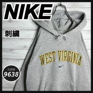 ナイキ(NIKE)の【入手困難!!】ナイキ ✈︎刺繍ロゴ アーチロゴ 白タグ ゆるだぼ 裏起毛(パーカー)