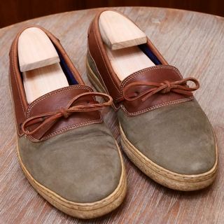 サルヴァトーレフェラガモ(Salvatore Ferragamo)の良品✨【Ferragamo】 フェラガモ スペクテイタースリッポン 6.5EE(スリッポン/モカシン)