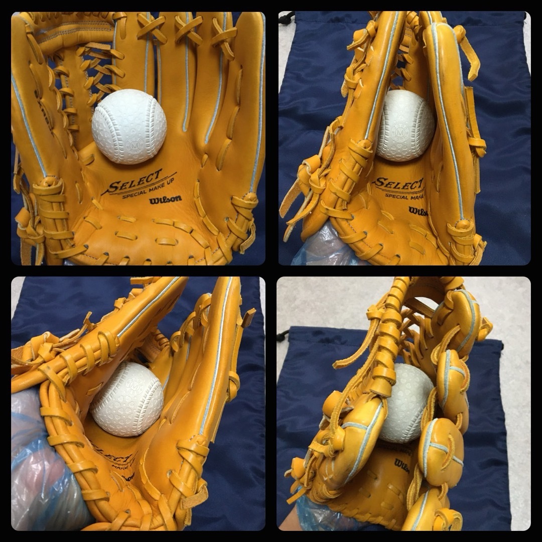 wilson(ウィルソン)のウィルソン 一般 大人用 軟式 内野 野球 グローブ グラブ ◯タグ無 未使用品 スポーツ/アウトドアの野球(グローブ)の商品写真