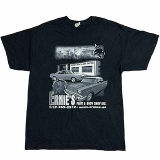 ギルタン(GILDAN)のUS 半袖Tシャツ テキサス州 車 修理工場 US企業 ブラックw88(Tシャツ/カットソー(半袖/袖なし))