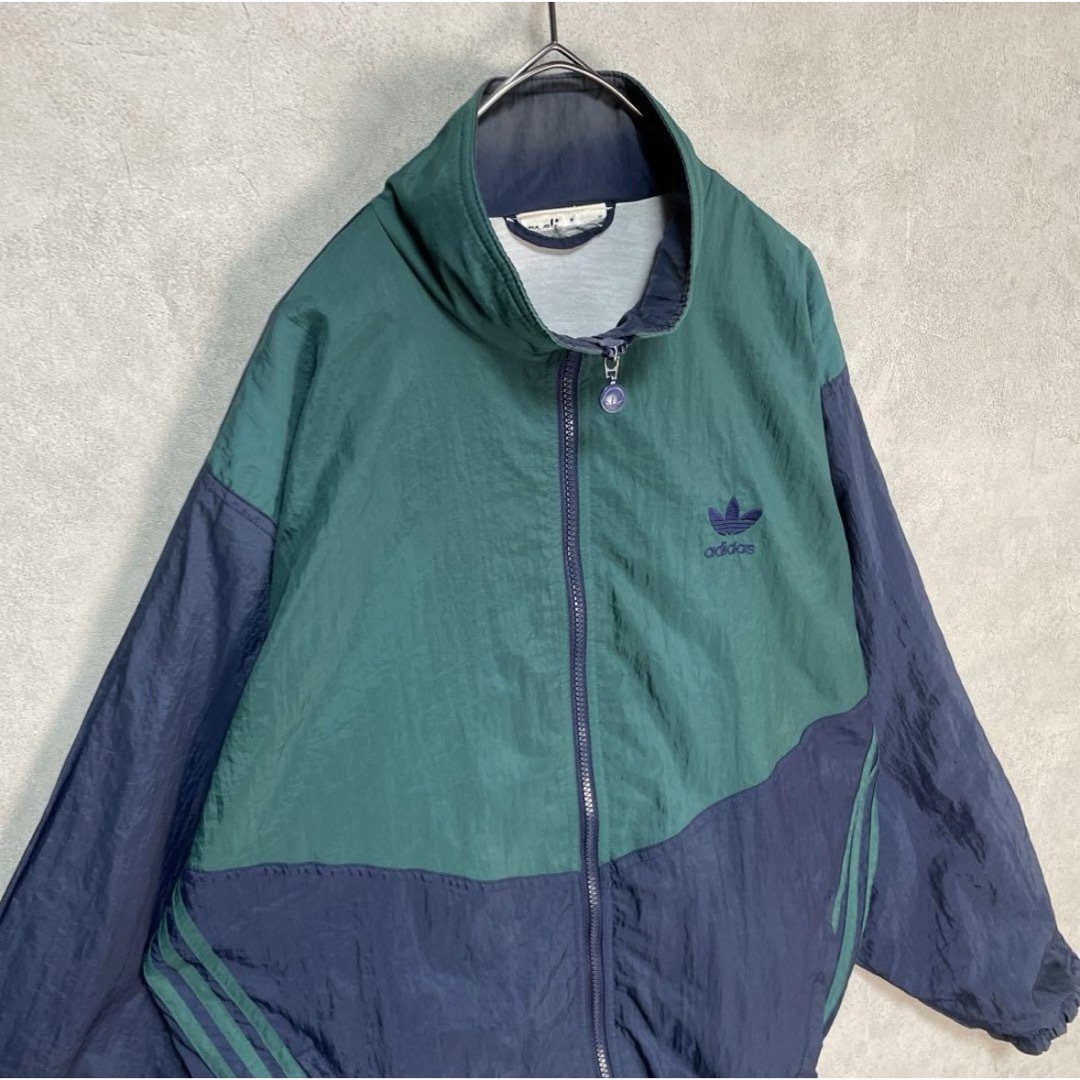 adidas - 古着 90s アディダス ナイロンジャケット 長袖 adidas - 古着 90s アディダス ナイロンジャケット 長袖