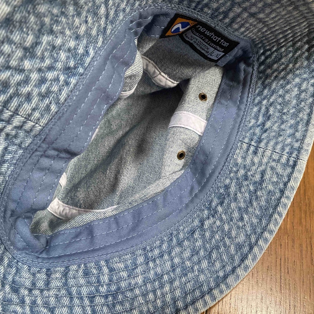 newhattan(ニューハッタン)の【未使用】デニムバケハ レディースの帽子(ハット)の商品写真