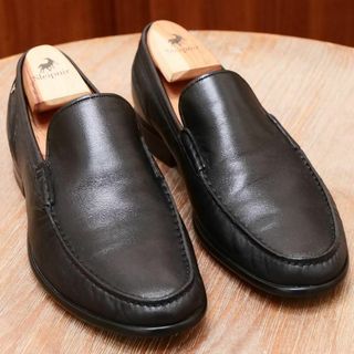 Bally - 極美品✨【BALLY】バリー ヴァンプローファー US6.5D ブラック 革靴