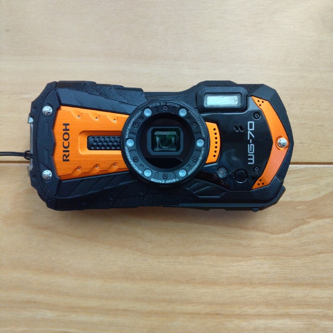 RICOH コンパクトデジカメ WG-70 SD-128GB付 コンパクトデジタル RICOH コンパクトデジカメ WG-70 SD-128GB付 コンパクトデジタル