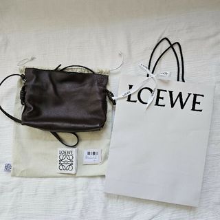 ロエベ(LOEWE)のLOEWE☆ロエベ☆フラメンコミニ☆チョコレート☆新品未使用(ショルダーバッグ)