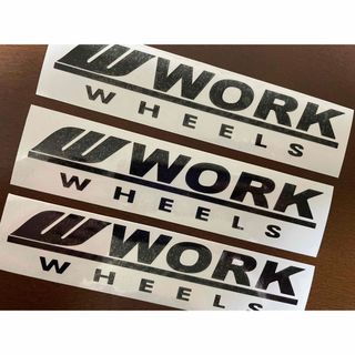 work ワーク ステッカー 3枚セット(ステッカー)