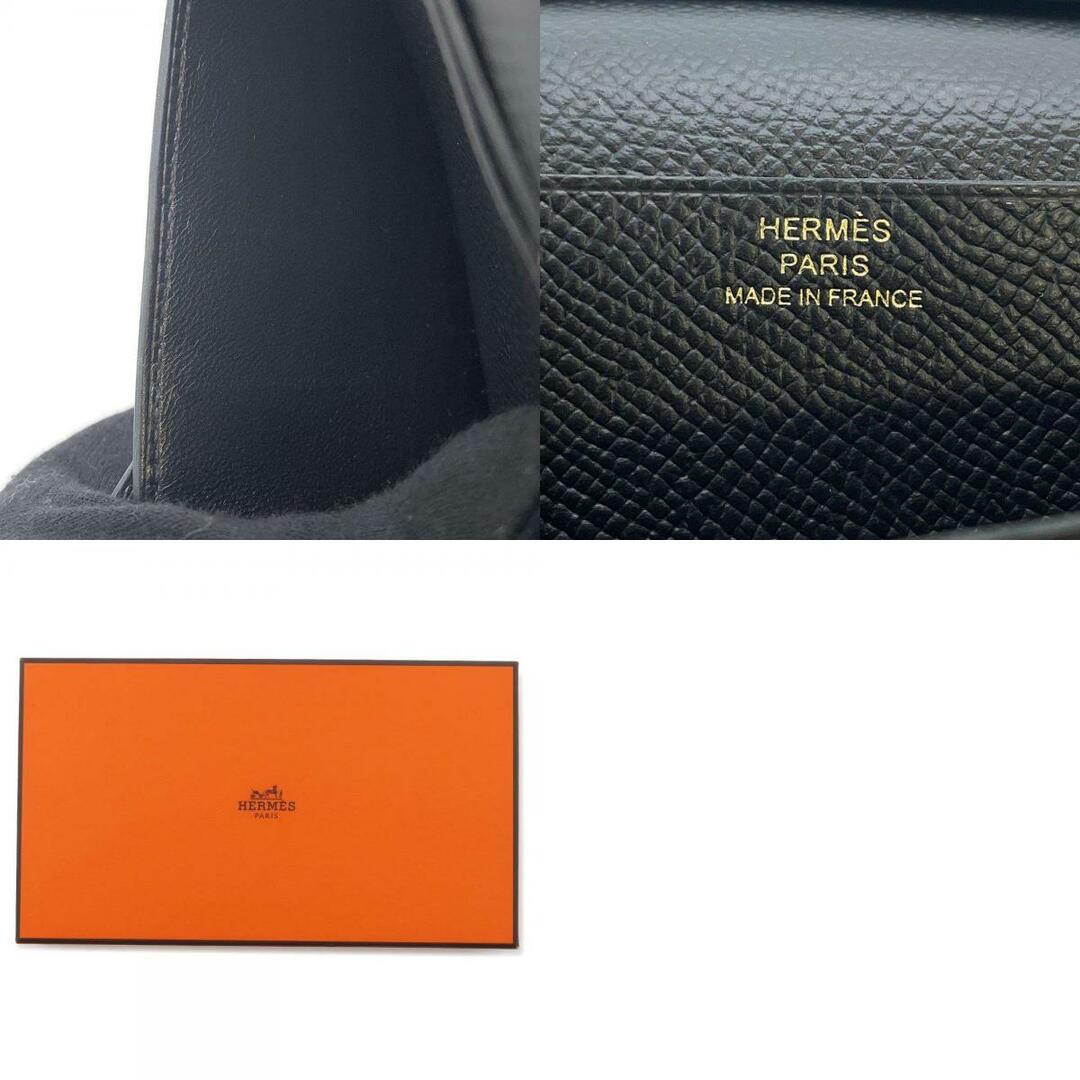 Hermes(エルメス)のエルメス 長財布 ベアンスフレ ブラック/ゴールド金具 ヴォーエプソン Z刻印 HERMES 財布 黒 レディースのファッション小物(財布)の商品写真