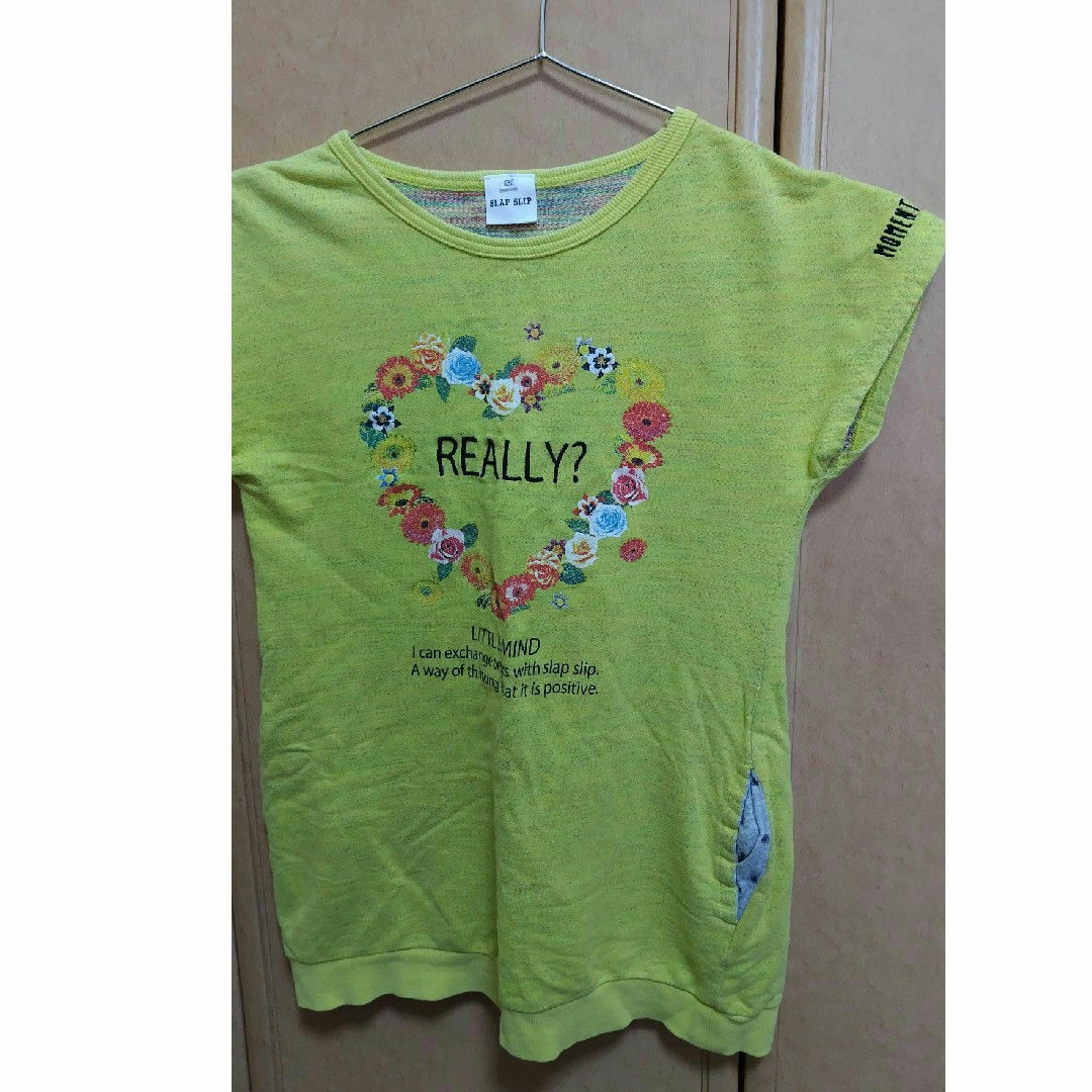 SLAP SLIP(スラップスリップ)のSLAPSLIP130半袖シャツ キッズ/ベビー/マタニティのキッズ服女の子用(90cm~)(Tシャツ/カットソー)の商品写真
