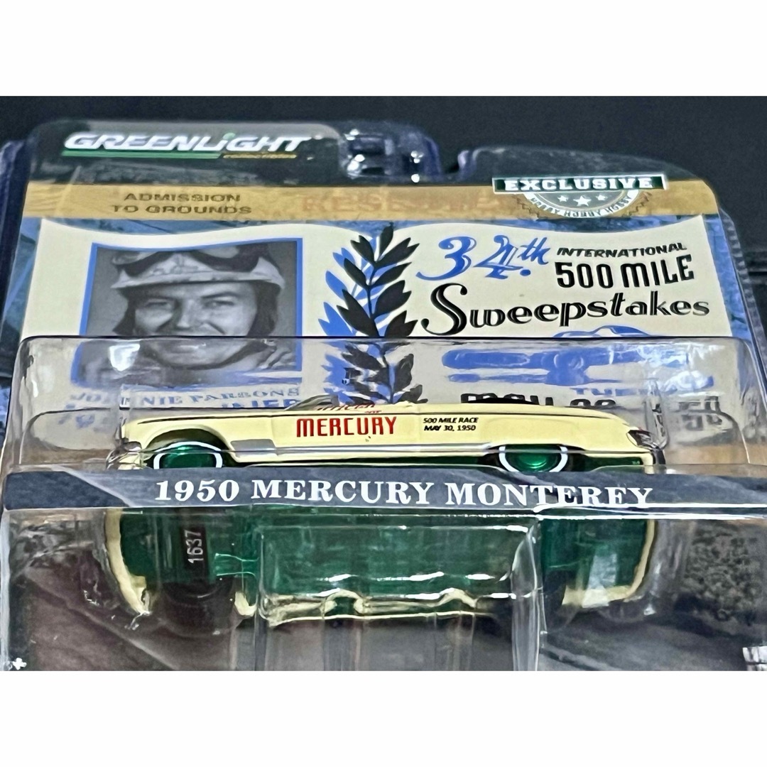 1/64 グリーンライト 1950 マーキュリー モントレー グリーンマシーン エンタメ/ホビーのおもちゃ/ぬいぐるみ(ミニカー)の商品写真