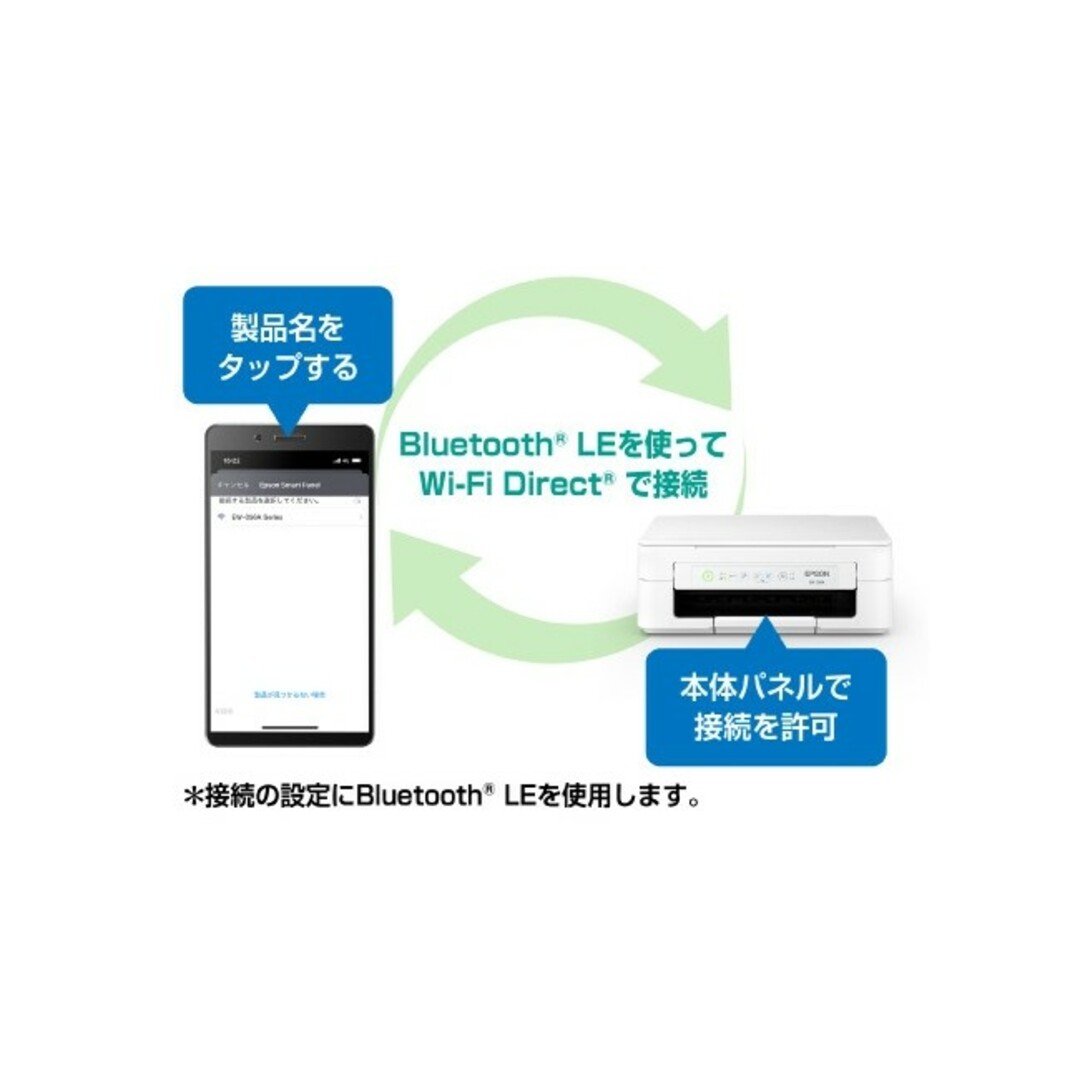 EPSON(エプソン)のエプソン プリンター本体 コピー機 印刷機 複合機 スキャナー 純正インク FA スマホ/家電/カメラのPC/タブレット(PC周辺機器)の商品写真