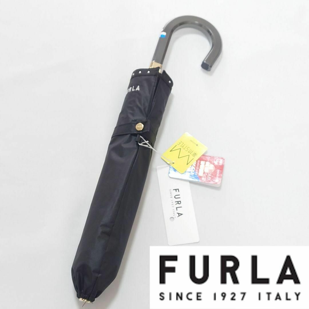 Furla(フルラ)の【新品タグ付き】フルラ 晴雨兼用折りたたみ中傘 楽折STYLE レディースのファッション小物(傘)の商品写真