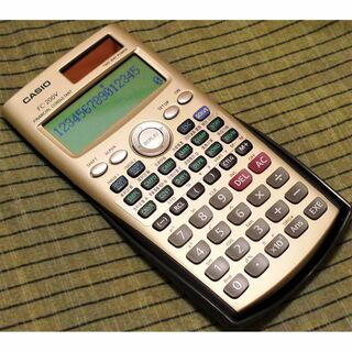 カシオ(CASIO)の美品　プロフェッショナル電卓（複雑な金融計算）FC-200V(その他)