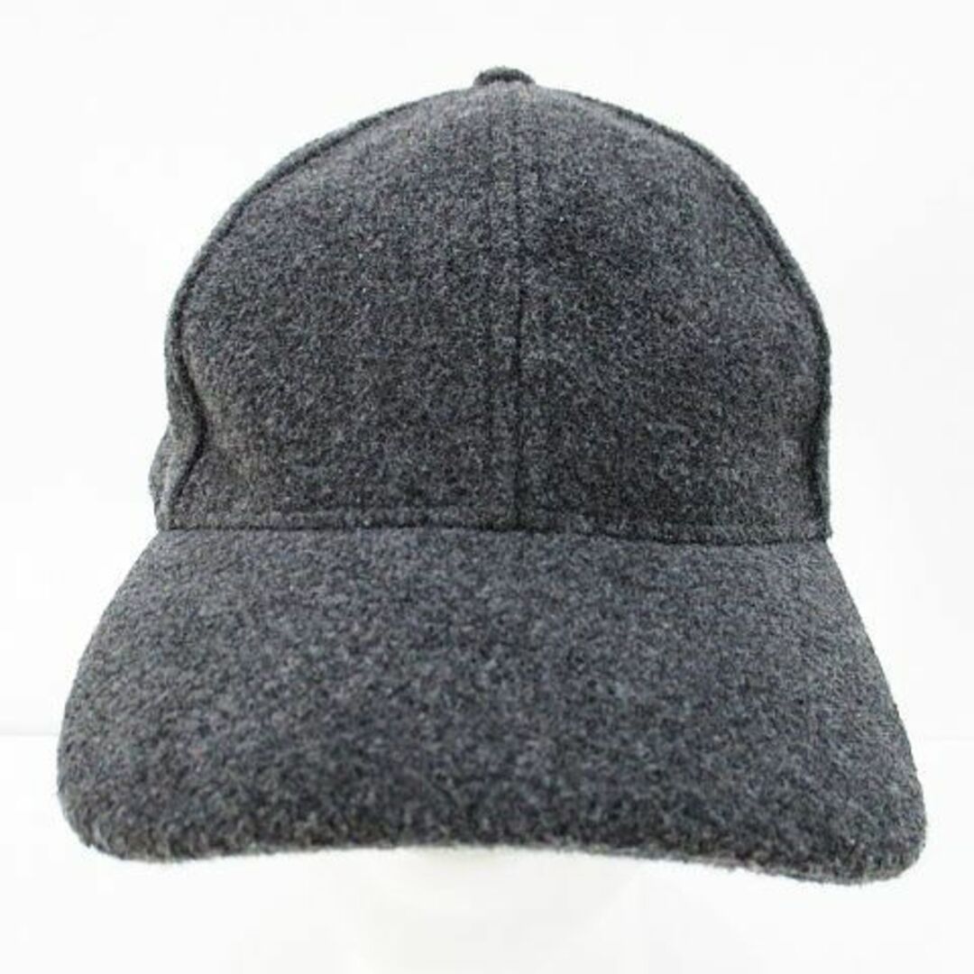 ZARA(ザラ)のザラ ストラップバックキャップ キャップ S-M グレー 灰 起毛 帽子 メンズ メンズの帽子(キャップ)の商品写真