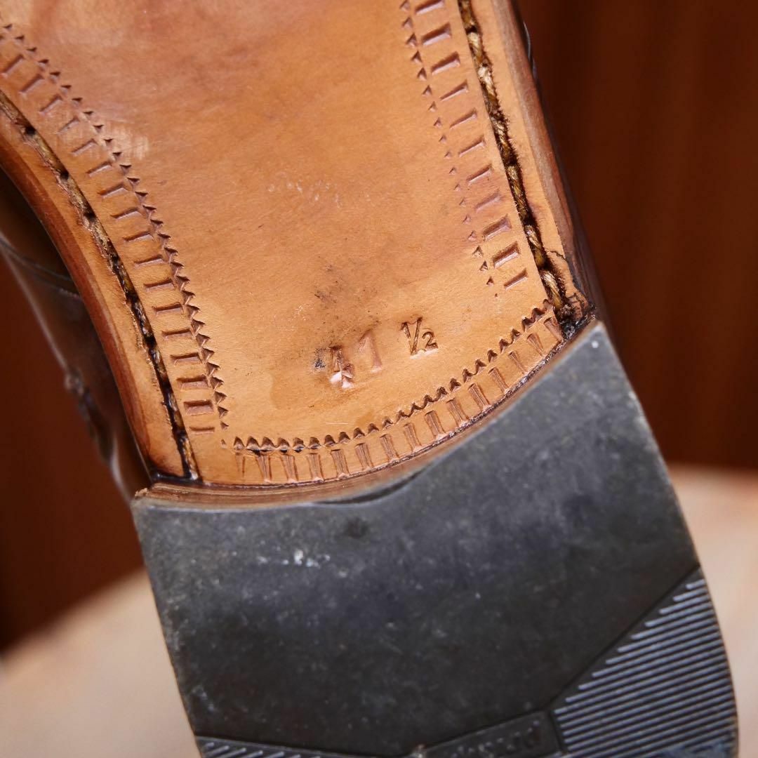 BONORA(ボノーラ)の美品✨【BONORA】旧ボノーラ サイドジップブーツ EU41.5 メンズ 革靴 メンズの靴/シューズ(ブーツ)の商品写真