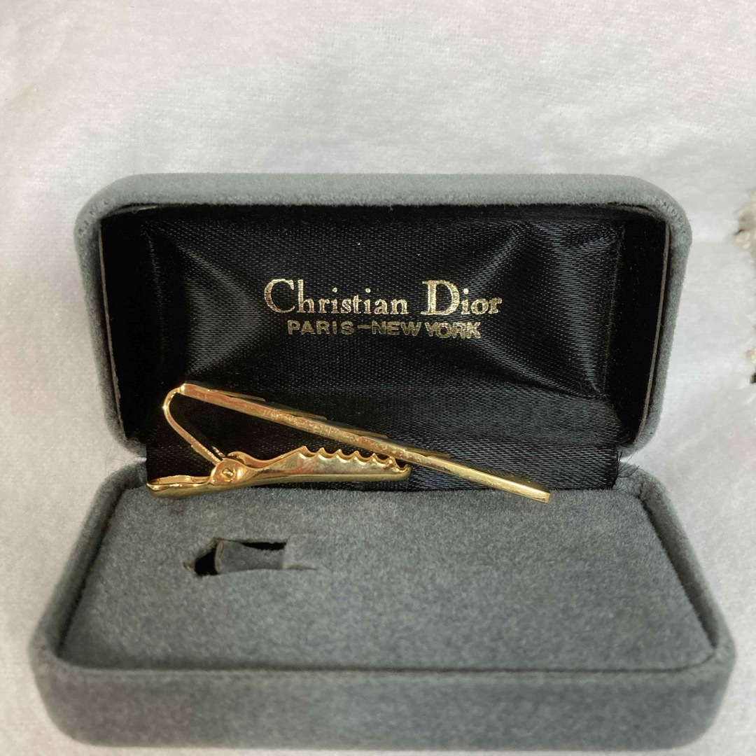 Christian Dior(クリスチャンディオール)のDior クリスチャンディオール　ゴールド　ロゴ　タイピン　ネクタイピン メンズのファッション小物(ネクタイピン)の商品写真