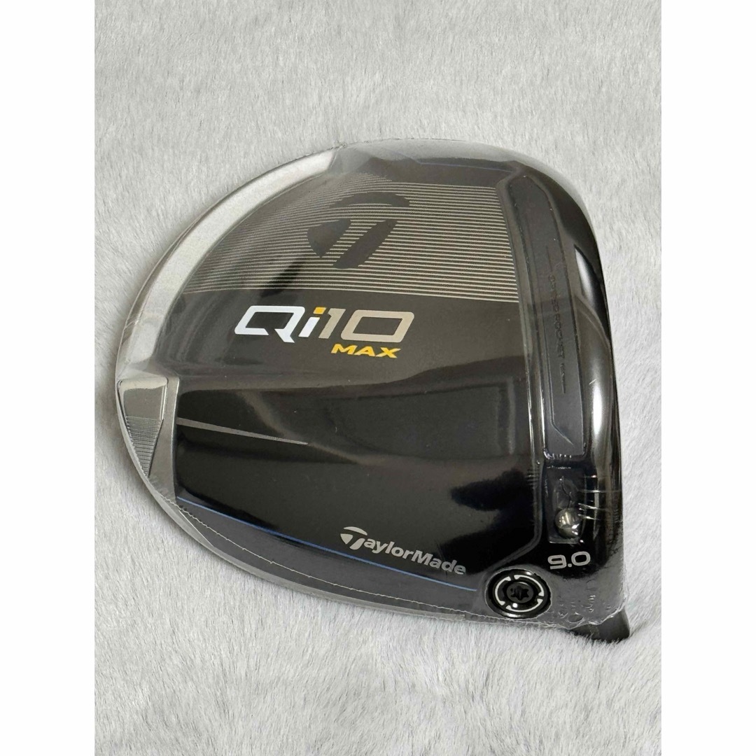 新品 未使用 テーラーメイド Qi10 MAX 9度 ドライバーヘッド 新品 未使用 テーラーメイド Qi10 MAX 9度 ドライバーヘッド