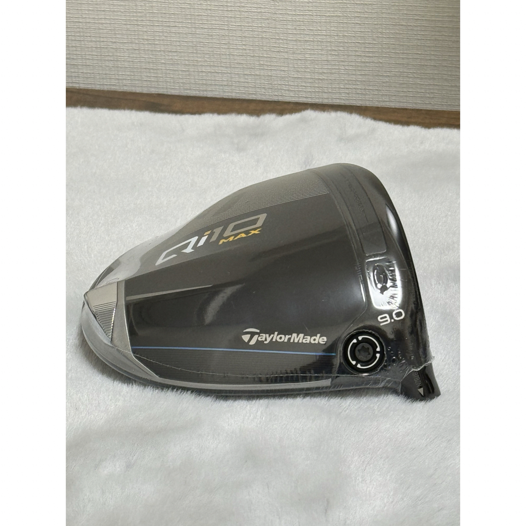 新品 未使用 テーラーメイド Qi10 MAX 9度 ドライバーヘッド 新品 未使用 テーラーメイド Qi10 MAX 9度 ドライバーヘッド