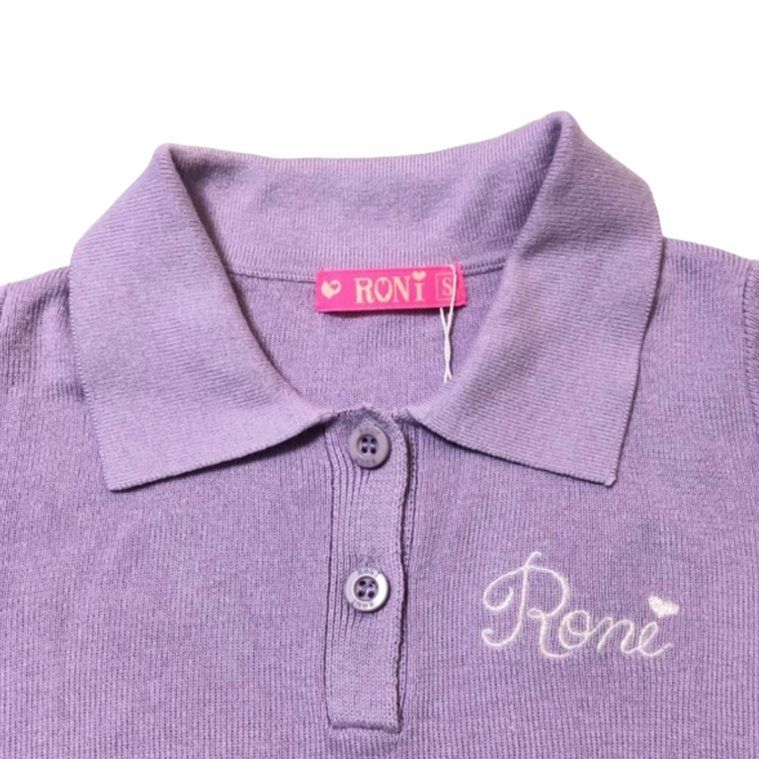 RONI(ロニィ)のAK6 RONI ニットポロシャツ キッズ/ベビー/マタニティのキッズ服女の子用(90cm~)(その他)の商品写真