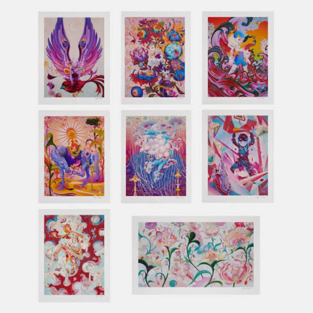 james jean BTS limited print set エンタメ/ホビーの美術品/アンティーク(版画)の商品写真