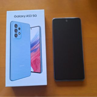 ギャラクシー(Galaxy)のGalaxy A53 5G オーサムブルー(スマートフォン本体)