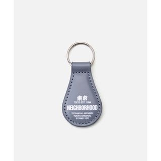 NEIGHBORHOOD  LEATHER KEYHOLDER  GRAY