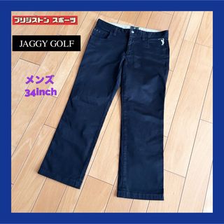 ブリジストン 【JAGGY GOLF】メンズ カジュアルゴルフパンツ 34黒(ウエア)