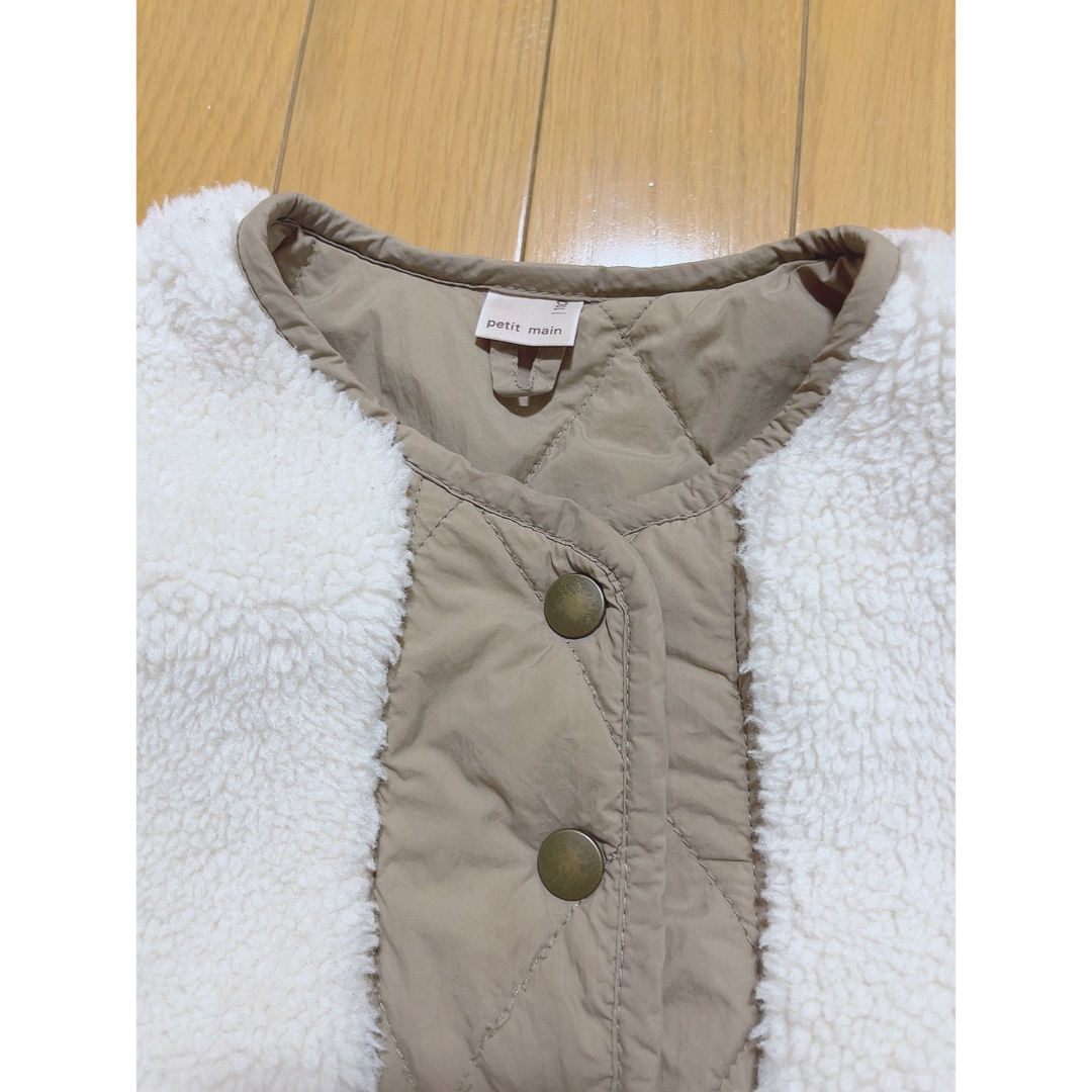 petit main(プティマイン)のPetit main コート キッズ/ベビー/マタニティのキッズ服女の子用(90cm~)(コート)の商品写真