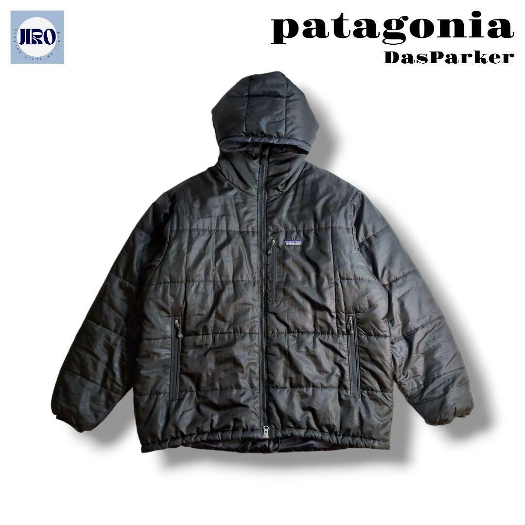 patagonia(パタゴニア)のパタゴニア ダスパーカー 03年 84097FA XL ブラック 148 メンズのジャケット/アウター(ダウンジャケット)の商品写真