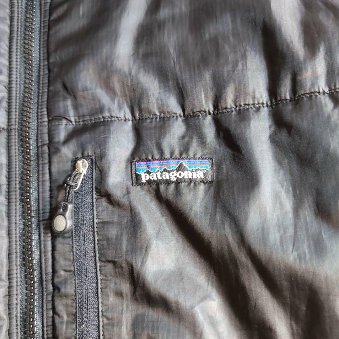 patagonia(パタゴニア)のパタゴニア ダスパーカー 03年 84097FA XL ブラック 148 メンズのジャケット/アウター(ダウンジャケット)の商品写真